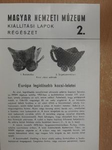 Korek József - Magyar Nemzeti Múzeum kiállítási lapok - Régészet 2. [antikvár]