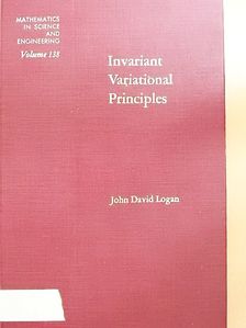 John David Logan - Invariant Variational Principles [antikvár]