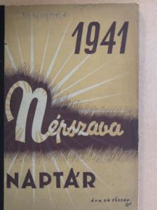 Népszava naptár 1941. [antikvár]