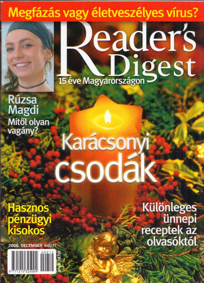 Zsámboki Péter - Reader's Digest 2006. december [antikvár]