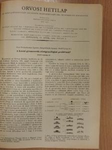 Dr. Aranyi Sándor - Orvosi hetilap 1969. (nem teljes évfolyam) [antikvár]