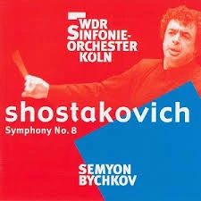 SHOSTAKOVICH - SYMPHONY NO.8 CD BYCHKOV, WDR SINFONIE-ORCH. KÖLN