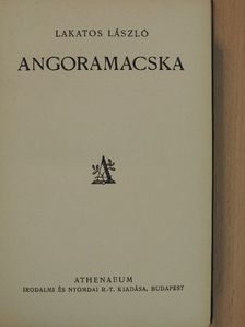 Lakatos László - Angoramacska [antikvár]