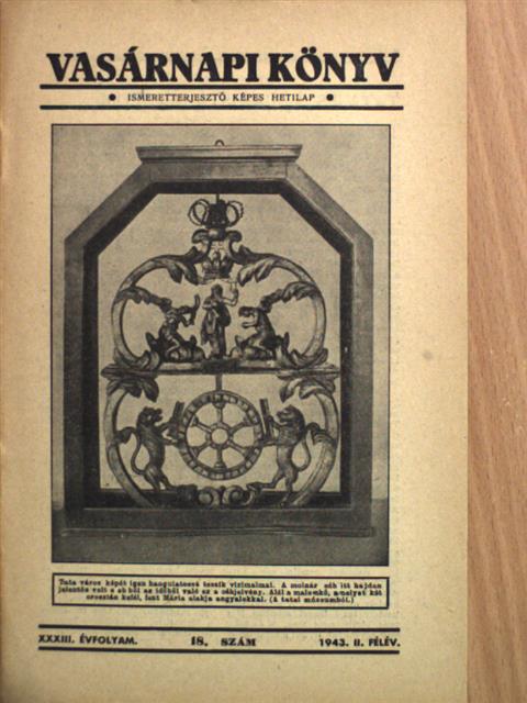 Vasárnapi Könyv 1943. II/18. [antikvár]