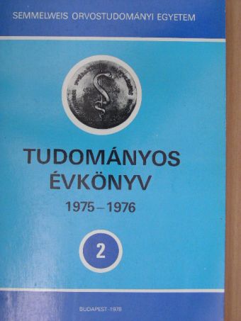 Tudományos Évkönyv 1975-1976 2. [antikvár]