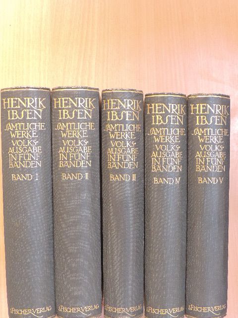 Henrik Ibsen - Henrik Ibsen Sämtliche Werke I-V. [antikvár]
