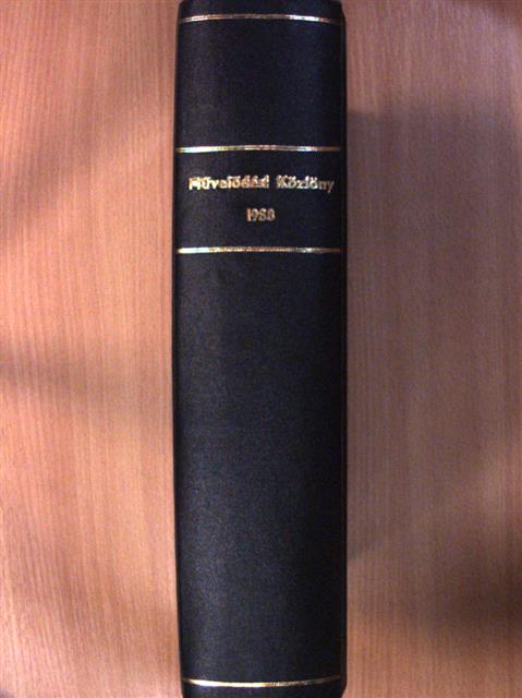 Művelődési Közlöny 1988. (nem teljes évfolyam) [antikvár]