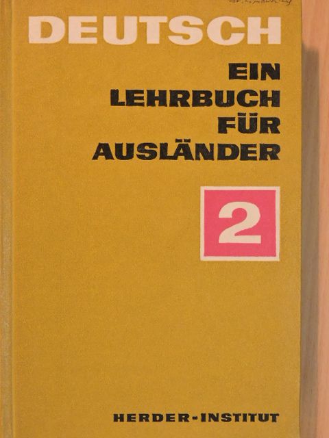 Eleonore Jerchel-Prokopowa - Deutsch - Ein Lehrbuch für Ausländer 2. [antikvár]