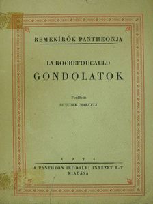 La Rochefoucauld - Gondolatok [antikvár]