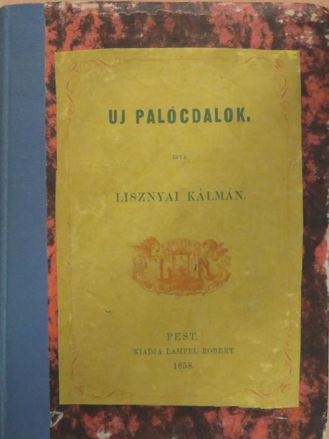 Lisznyai Kálmán - Uj palócdalok [antikvár]