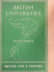 Ernest Barker - British universities [antikvár]