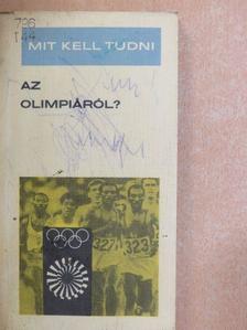 Terényi Imre - Mit kell tudni az olimpiáról? [antikvár]