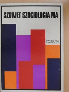 A. I. Szemjonov - Szovjet szociológia ma [antikvár]