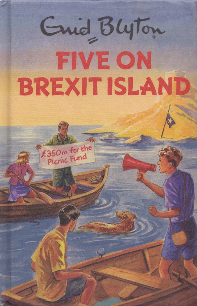 Enid Blyton, Bruno Vincent - Five ​on Brexit Island [antikvár]