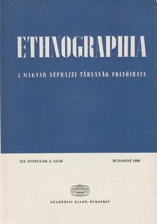 Hofer Tamás - Ethnographia 1980/2. [antikvár]