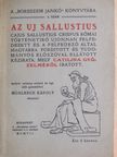 Cajus Sallustius Crispus - Az uj Sallustius [antikvár]