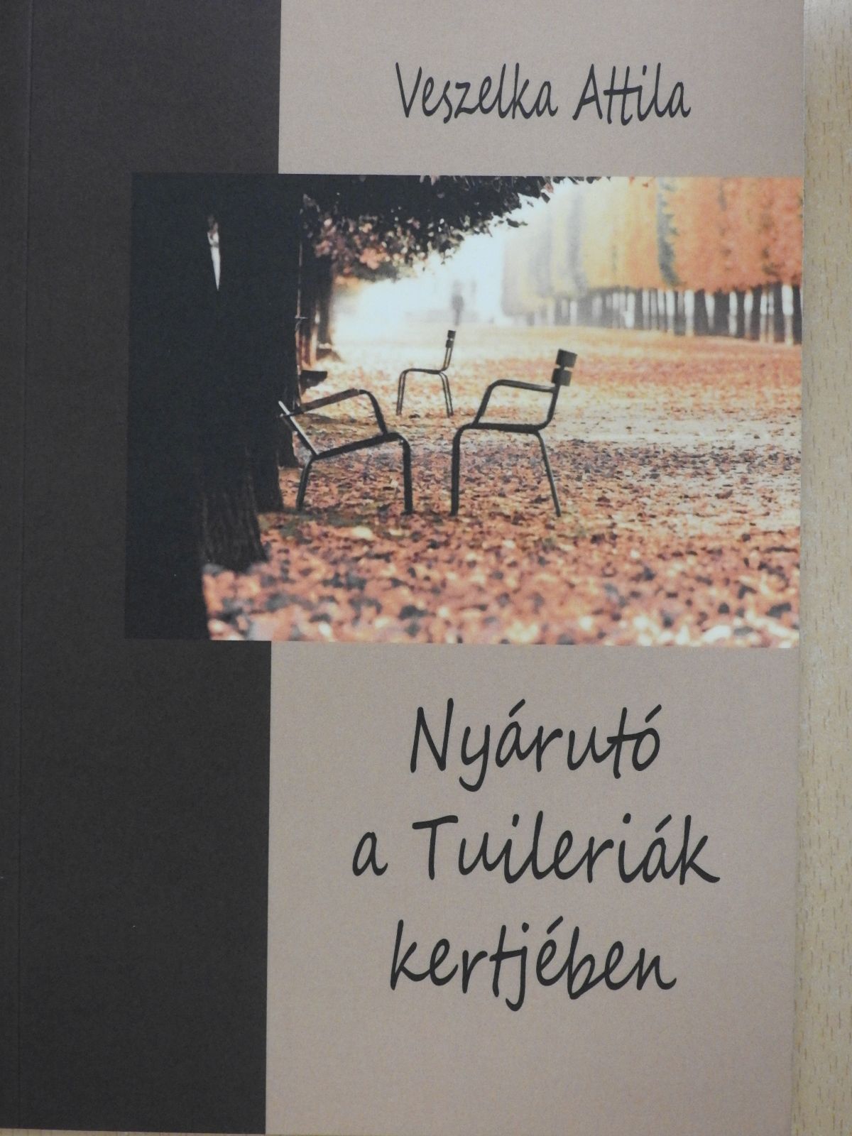 Veszelka Attila - Nyárutó a Tuileriák kertjében (dedikált példány) [antikvár]