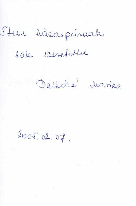 Dalkóné Molnár Mária - Az élet sodrában (dedikált) [antikvár]