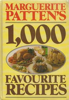 Marguerite Patten - Marguerite Patten's 1,000 Favourite Recipes [antikvár]