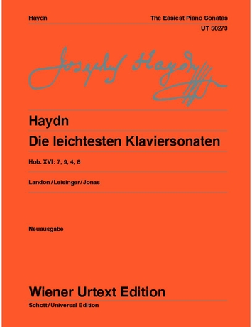 HAYDN J. - DIE LEICHTESTEN KLAVIERSONATEN HOB. XVI: 7,9,4,8 WIENER URTEXT