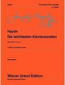 HAYDN J. - DIE LEICHTESTEN KLAVIERSONATEN HOB. XVI: 7,9,4,8 WIENER URTEXT