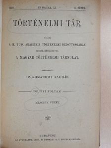 Gagyi Jenő - Történelmi tár 1910/II-IV. [antikvár]