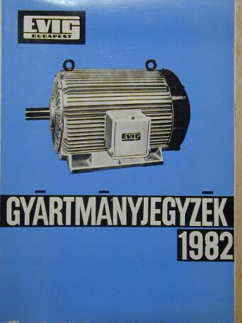 Gyártmányjegyzék 1982 [antikvár]