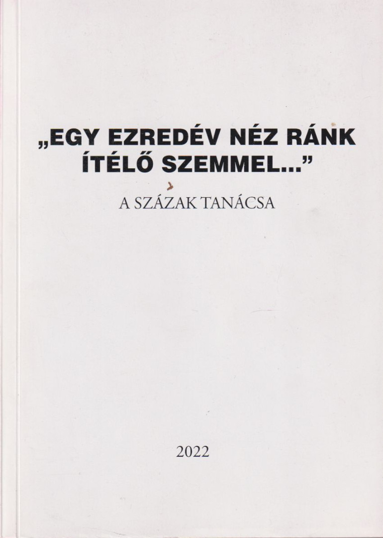 Szíjártó István - "Egy ezredév néz ránk ítélő szemmel..." [antikvár]