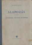 Dr. Széchy Károly - Alapozás II. [antikvár]