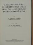 Dr. Albrich Konrád - A szembetegségek és szemtünetek összefüggése a szervezet egyéb betegségével [antikvár]