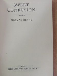 Norman Denny - Sweet Confusion [antikvár]