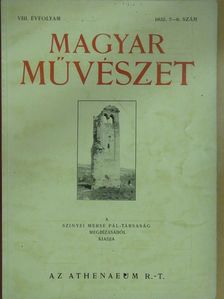 Dr. Hajós Erzsébet - Magyar Művészet 1932/7-8. [antikvár]
