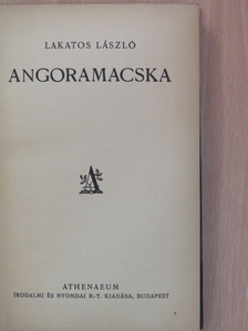 Lakatos László - Angoramacska [antikvár]