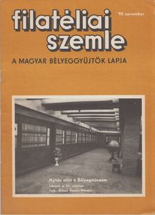 SIMON GY. FERENC - Filatéliai szemle 1990. november [antikvár]