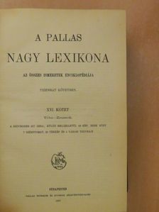 A Pallas Nagy Lexikona XVI. (töredék) [antikvár]