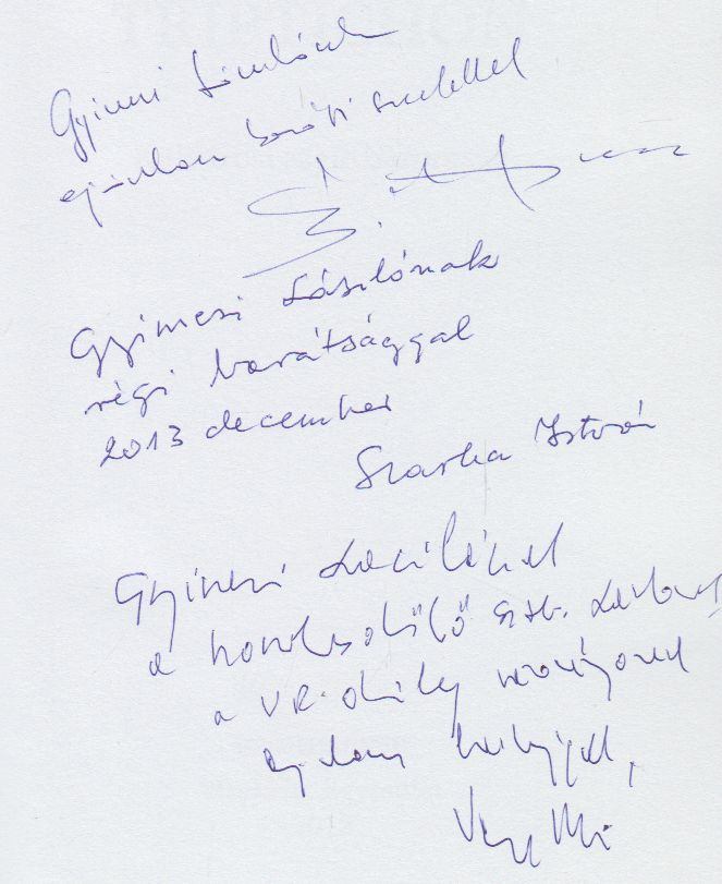 Botz Domonkos, Szarka István, Varga Rudolf - Triptichon (dedikált) [antikvár]