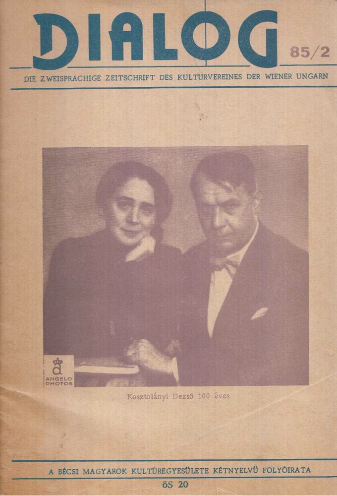 Dialóg 85/2. [antikvár]
