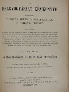 Dr. Jendrássik Ernő - A belgyógyászat kézikönyve VI. [antikvár]