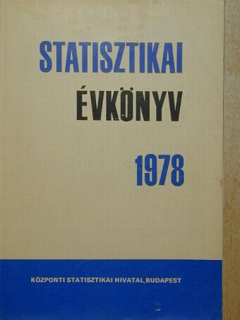 Statisztikai évkönyv 1978 [antikvár]