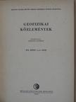 Ádám Antal - Geofizikai Közlemények 1967/1-2. [antikvár]