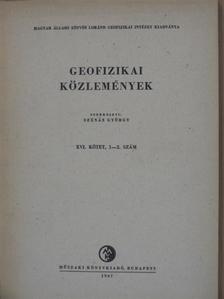 Ádám Antal - Geofizikai Közlemények 1967/1-2. [antikvár]