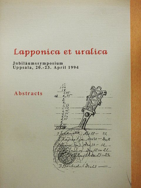 Eugen Helimski - Lapponica et uralica - Abstracts [antikvár]