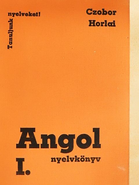 Czobor Zsuzsa - Angol nyelvkönyv I. [antikvár]