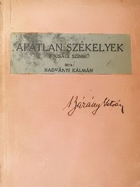 Radványi Kálmán - Apátlan székelyek  [antikvár]