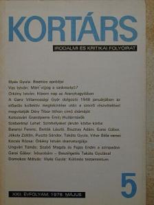 Baranyi Ferenc - Kortárs 1978. május [antikvár]