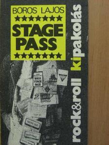 Boros Lajos - Stage Pass [antikvár]