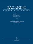 PAGANINI - 24 CAPRICCI OP.1 + 24 CONTRADANZE INGLESI PER VIOLINO SOLO (FIRST EDITION) URTEXT (D. MACCHIONE)