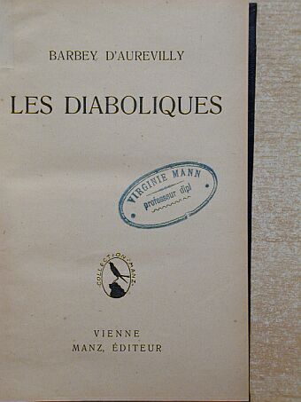 Barbey d'Aurevilly - Les diaboliques [antikvár]
