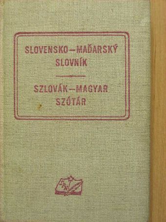 Szlovák-magyar szótár [antikvár]