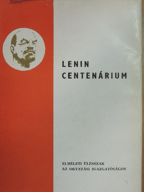 Dr. Bán Károly - Lenin Centenárium [antikvár]